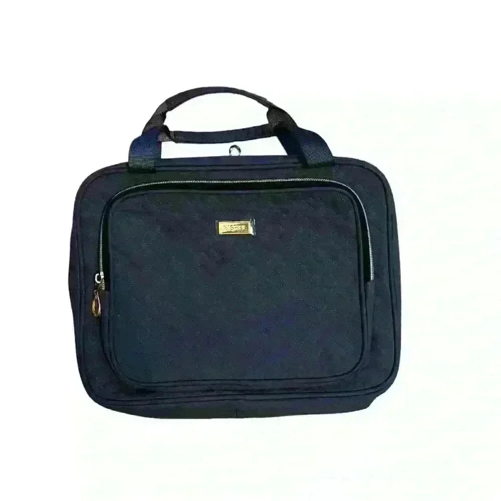 Travel Toiletry Bag in Blue 〰️ Cosmetic Organizer